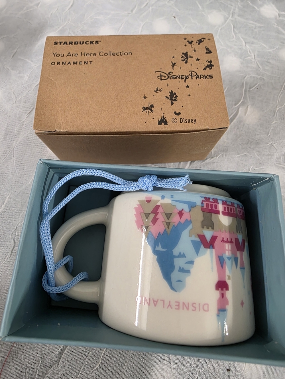 Starbucks 14 oz You Are Here Disneyland Mug - Fantasyland Castle Disney Parks